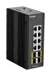 D-LINK DIS-300G-12SW 8 x 10/100/1000Base-T, 4 x 100/1000Mbps