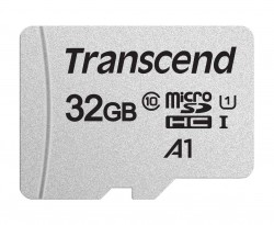TRANSCEND TS32GUSD300S-A 32GB UHS-I U1 100MB/S MicroSD w/ Ad