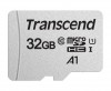 TRANSCEND TS32GUSD300S-A 32GB UHS-I U1 100MB/S MicroSD w/ Ad