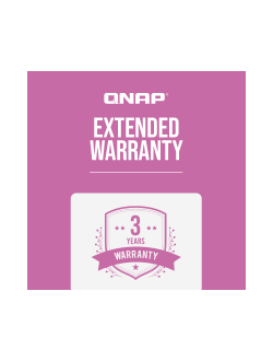 QNAP LIC-NAS-EXTW-PINK-3Y-EI warranty extension from 2 Years