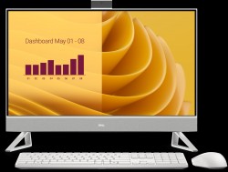 Dell 27 AIO EC27250|Core 7-150U| Int.| 16G| 1TB SSD| 3Y Basi