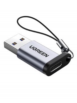 UGREEN US276-50533 USB 3.0-A to USB-C 3.1 M/F Adpater (Grey)
