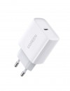 UGREEN CD137-60451 USB C 20W PD charger UK Plug, White, Saft