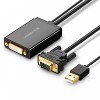 UGREEN MM119-30839 VGA Male to DVI-D(24+1) Female Converter,