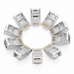 UGREEN NW123-70316 CAT 6A Shielding Crystal Head 10pcs/bag