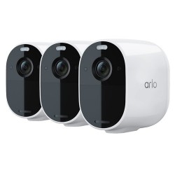 Arlo Essential VMC3050 2K Outdoor Security Camera with Power