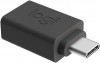 Logitech 956-000170 Logitech USB-A to C adaptor - GRAPHITE -