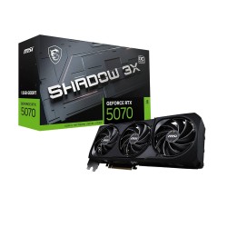 MSI RTX5070 SHADOW 3X OC 12G D7 GAMING GRAPHICS CARD VC 8178