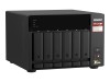 QNAP 6-bay NAS, AMD Ryzen V1000 series V1500B 4C/8T 2.2GHz, 