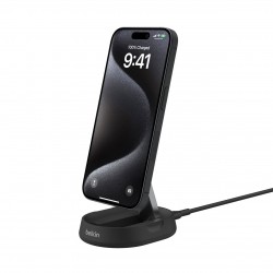 BELKIN Qi2 Wireless Charging 15W Travel Stand BLK WIA008btBK