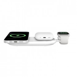 BELKIN Qi2 3-in-1 Wireless Charging Pad WHT WIZ022qcWH