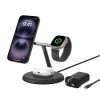 BELKIN QI2 3-IN-1 WIRELESS CHARGING STAND BLK WIZ023MYBK