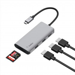 BELKIN INC018vfBK USB- C Dock, Hub and Adapter