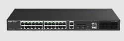 Ruijie RG-ES228GS-P 28-Port Gigabit Smart POE Switch, 24 PoE