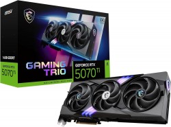 MSI RTX5070TI GAMING TRIO OC 16G D7 GAMING GRAPHICS CARD VC 
