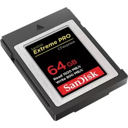 SanDisk Extreme PRO? CFexpress? Card Type B, SDCFE 64GB, 150