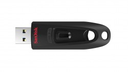 SanDisk Ultra USB 3.0 Flash Drive, CZ48 64GB, USB3.0, Black,