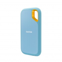 SanDisk Extreme Portable SSD, SDSSDE61 4TB, Sky-Blue color, 