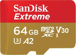SanDisk SDSQXAH-064G-GN6MN  Extreme microSDXC, SQXAH 64GB, V