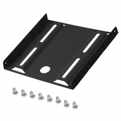 SSD bracket 2.5/3.5" black (with screw) SSD bracket