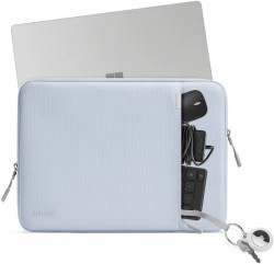 tomtoc Defender - A13 Laptop Sleeve 13.5"-14.2" - Mist Blue 