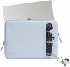 tomtoc Defender - A13 Laptop Sleeve 13.5"-14.2" - Mist Blue 