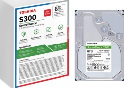 ToshibaHDWT860UZSVA 3.5" 6TB Surveillance Drive 5400rpm 128M