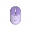 MicroPack Lifestyle 2.4G + Bluetooth Wireless Mouse - Purple