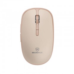 MicroPack Lifestyle 2.4G + Bluetooth Wireless Mouse- Cream M