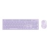 MicroPack iFree Lite 2 Wireless Combo - Purple KM-237W-EN-PL