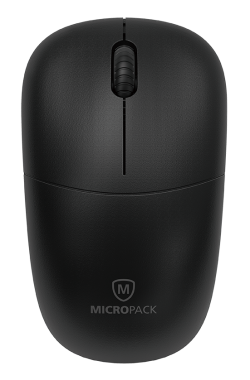 MicroPack Speedy Mini 2 Wireless Mouse - Black MP-712W-BK