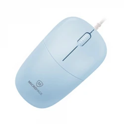 MicroPack Essential Wired Optical Mouse - Blue M-105-BL