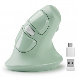 MicroPack Ergo Life RF 2.4G Wireless Ergo Mouse - Green MP-V