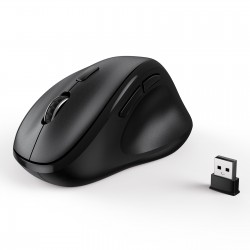 Micro Pack Ergo Lite 2 RF2.4G Wireless Mouse - Black MP-V01W