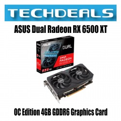 ASUS Dual Radeon RX 6500 XT OC Edition 4GB GDDR6 GPU