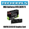 MSI GeForce RTX 3070 Ti VENTUS 3X 8G OC Graphics Card