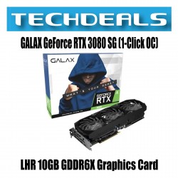 GALAX GeForce RTX 3080 SG (1-Click OC) LHR 10GB GDDR6X GPU