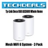 Tp-Link Deco X68 Whole Home Mesh WiFi 6 System - 3Pack