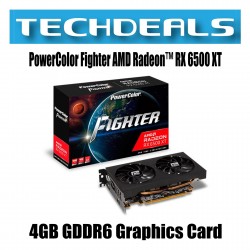 PowerColor Fighter AMD Radeon™ RX 6500 XT 4GB GDDR6 GPU