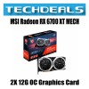 MSI Radeon RX 6700 XT MECH 2X 12G OC Graphics Card