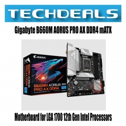 Gigabyte B660M AORUS PRO AX DDR4 mATX Motherboard
