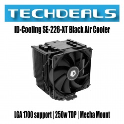 ID-Cooling SE-226-XT-BLACK Air Cooler | LGA 1700 support