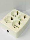 EUROPEAN STANDARD EXTENSION SOCKET 4 WAY