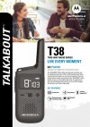 MOTOROLA T38 LICENSE FREE WALKIE TALKIE