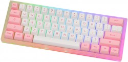 AKKO KeyboardRGB Hotswap-ACR61ComboCSJellyPink + Prunus