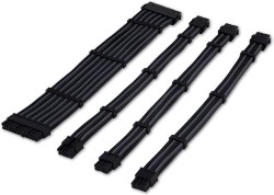 Tecware Flex PSU Extension Set - Black/Grey