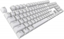 Tecware PBT Pudding Keycap Set (White)