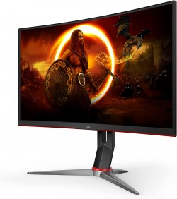 AOC MONITOR 27" C27G2 CURVED FHD LED GAMING 165HZ VGA HDMI