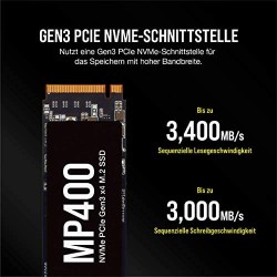 Corsair Force Series MP400 Gen3 PCIe x4 NVMe M.2 SSD