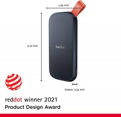 SanDisk 480GB TO 2TB Portable SSD, upto 520MB/s Read Speed